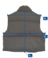 KBF（ケービーエフ）ダウンジャケット/ダウンベスト 茶 サイズ:ONE レディース/2200620059022