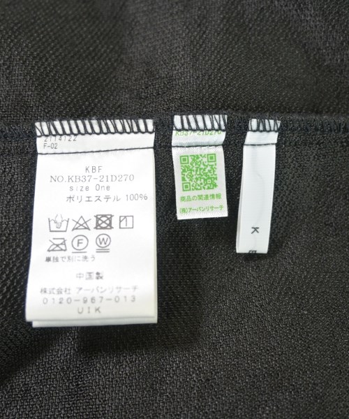 KBF（ケービーエフ）その他 黒 サイズ:ONE レディース/2200648640073