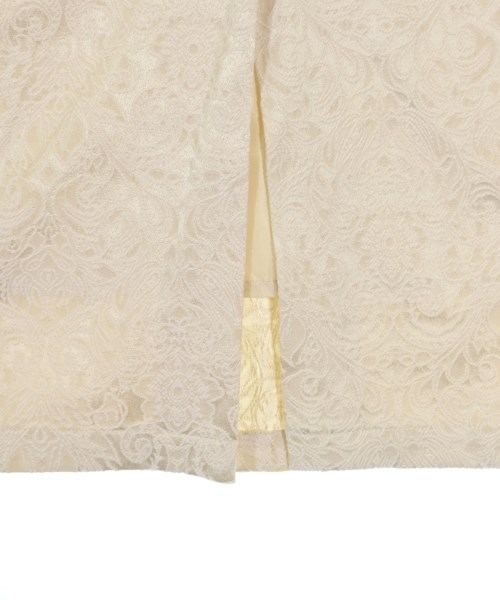 KBF（ケービーエフ）ロング・マキシ丈スカート 白 サイズ:ONE レディース/2200640790097