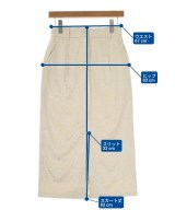 KBF（ケービーエフ）ロング・マキシ丈スカート 白 サイズ:ONE レディース/2200640790097