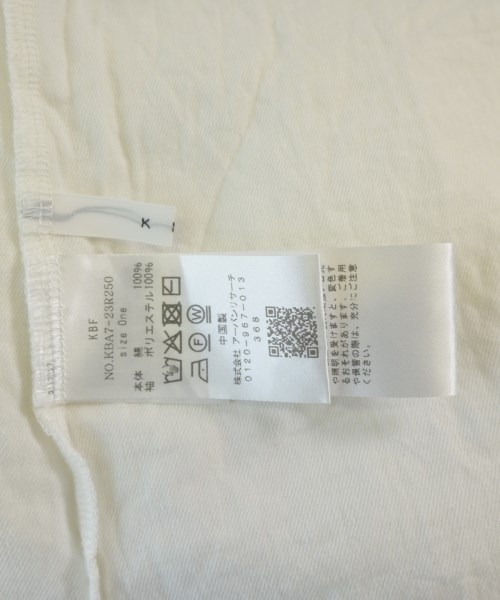 KBF（ケービーエフ）カジュアルシャツ 白 サイズ:F レディース/2200648505051