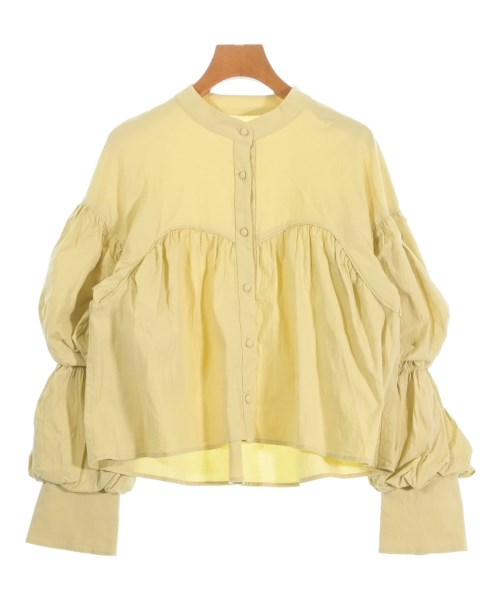 KBF(ケービーエフ)カジュアルシャツ 黄 サイズ:F/2200643402102