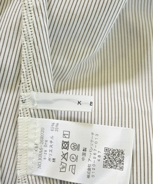 KBF（ケービーエフ）シャツワンピース 茶 サイズ:ONE レディース/2200649242016