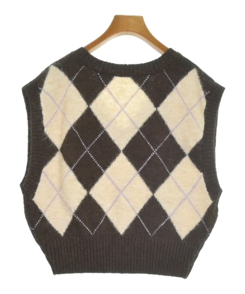 KBF（ケービーエフ）ベスト 茶 サイズ:ONE レディース/2200644949057