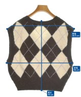 KBF（ケービーエフ）ベスト 茶 サイズ:ONE レディース/2200644949057