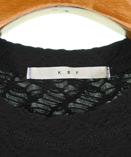 KBF（ケービーエフ）Tシャツ・カットソー 黒 サイズ:F レディース/2200702956195