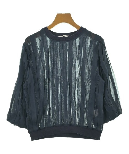 KBF(ケービーエフ)ブラウス 紺 サイズ:ONE/2200666582041