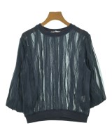 KBF（ケービーエフ）ブラウス 紺 サイズ:ONE レディース/2200666582041