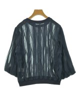 KBF（ケービーエフ）ブラウス 紺 サイズ:ONE レディース/2200666582041