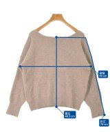 KBF（ケービーエフ）ニット・セーター 茶 サイズ:ONE レディース/2200662902089