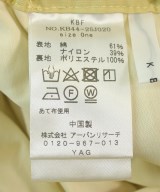 KBF（ケービーエフ）ロング・マキシ丈スカート 黄 サイズ:ONE レディース/2200669232028