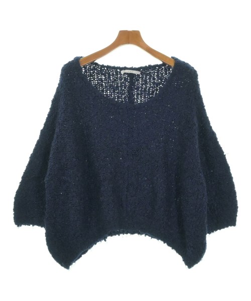 KBF(ケービーエフ)ニット・セーター 紺 サイズ:ONE/2200665316142