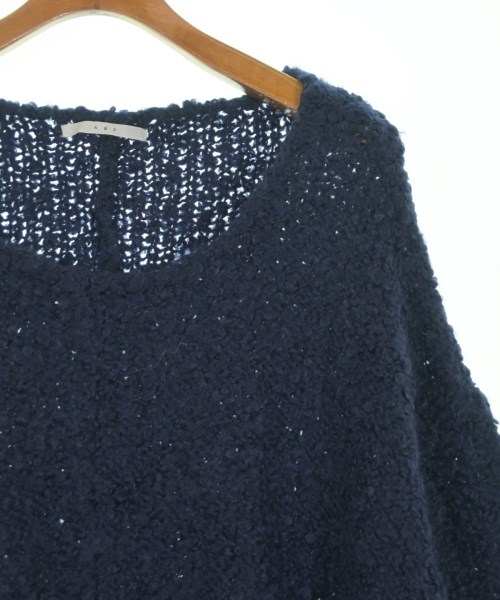 KBF（ケービーエフ）ニット・セーター 紺 サイズ:ONE レディース/2200665316142