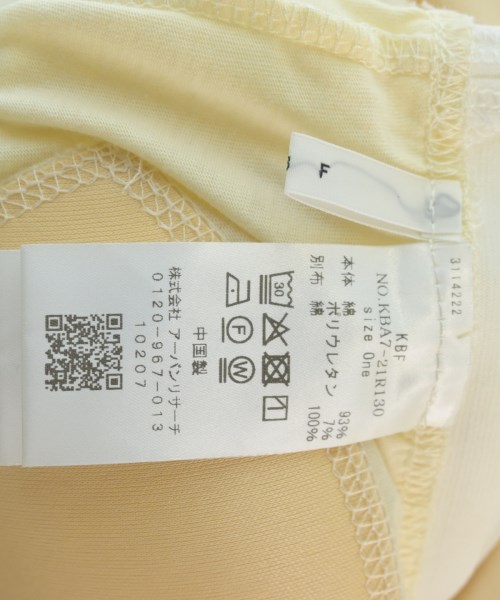 KBF（ケービーエフ）Tシャツ・カットソー 白 サイズ:ONE レディース/2200663093175