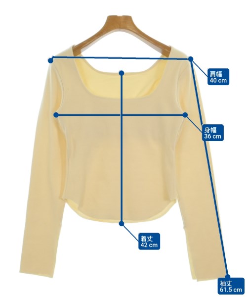 KBF（ケービーエフ）Tシャツ・カットソー 白 サイズ:ONE レディース/2200663093175