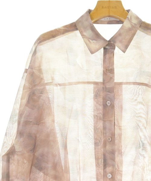 KBF（ケービーエフ）カジュアルシャツ 茶 サイズ:ONE レディース/2200663093182