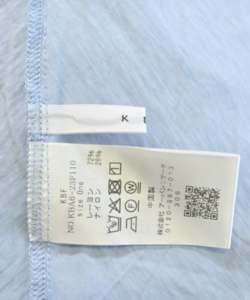 KBF（ケービーエフ）ブラウス 青 サイズ:ONE レディース/2200669458060
