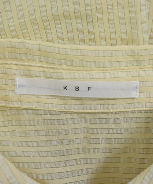 KBF（ケービーエフ）ブラウス 黄 サイズ:One レディース/2200726206061
