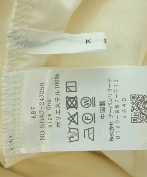 KBF（ケービーエフ）その他 白 サイズ:One レディース/2200726603105