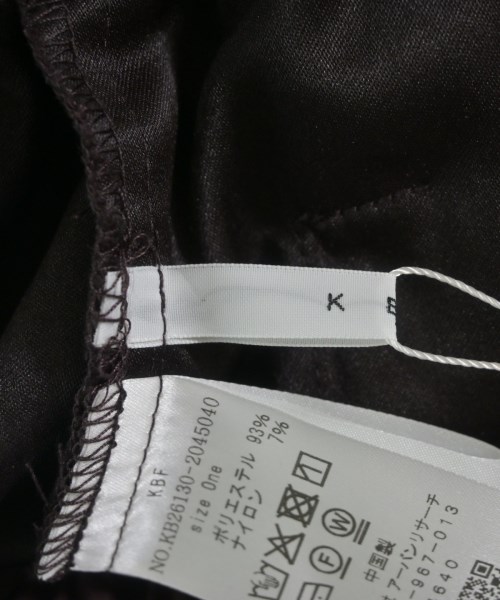 KBF（ケービーエフ）その他 茶 サイズ:ONE レディース/2200728207073