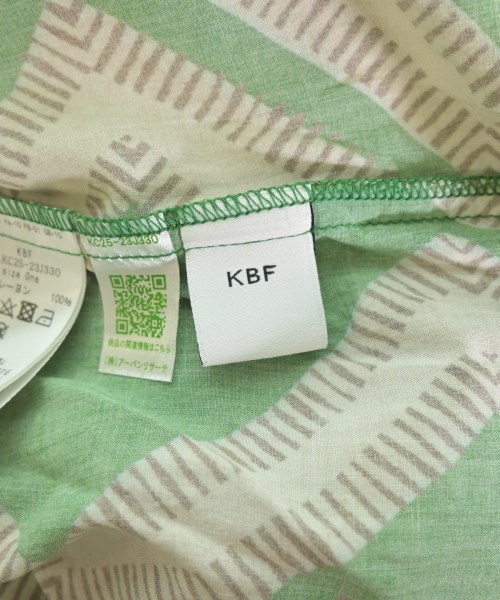 KBF（ケービーエフ）カジュアルシャツ 緑 サイズ:ONE レディース/2200692425060