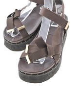 WILLSELECTION（ウィルセレクション）サンダル 茶 サイズ:M(23.5cm位) レディース/2200631326014