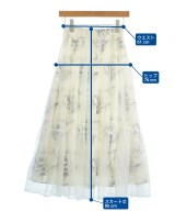 WILLSELECTION（ウィルセレクション）ロング・マキシ丈スカート 白 サイズ:M レディース/2200607230048