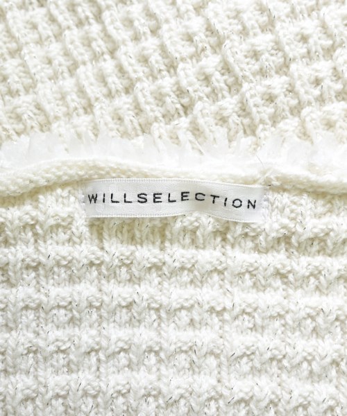 WILLSELECTION（ウィルセレクション）ノーカラージャケット 白 サイズ:F レディース/2200611002013