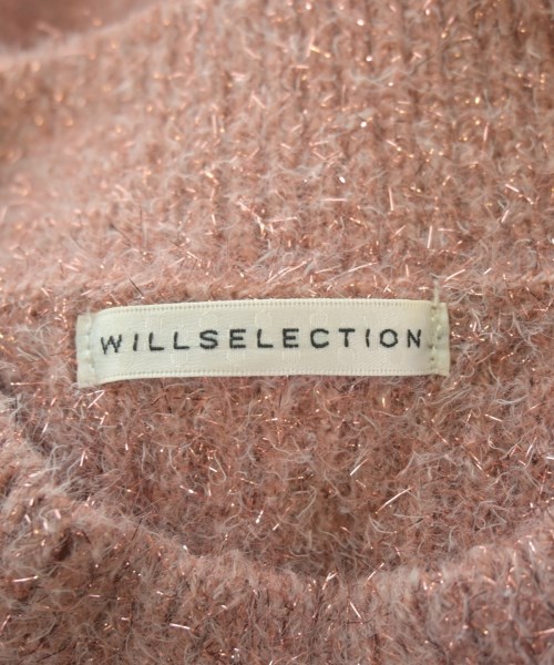 WILLSELECTION（ウィルセレクション）ニット・セーター ピンク サイズ:M レディース/2200660600093