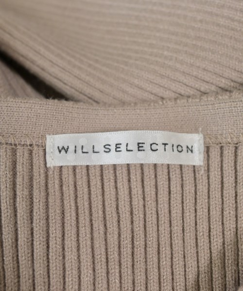 WILLSELECTION（ウィルセレクション）ニット・セーター ベージュ サイズ:M レディース/2200664874056