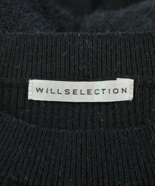 WILLSELECTION（ウィルセレクション）ニット・セーター 黒 サイズ:F レディース/2200683463019