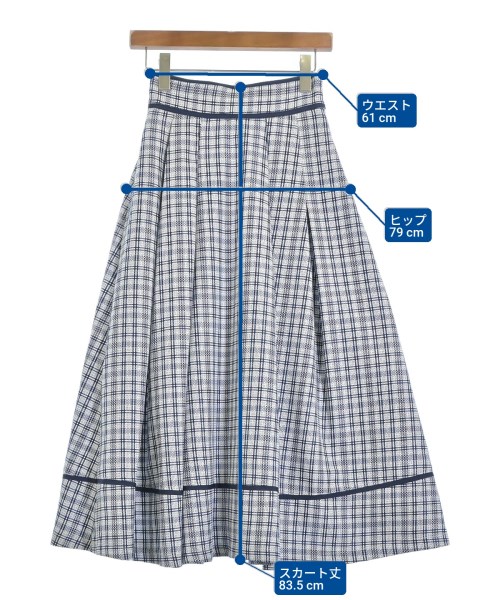 WILLSELECTION（ウィルセレクション）ロング・マキシ丈スカート 白 サイズ:F レディース/2200685994023