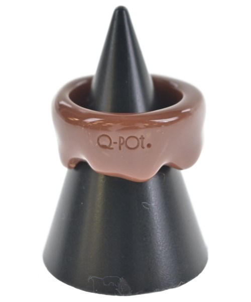 Q-pot.（キューポット）リング 茶 サイズ:13号 レディース/2200623649121