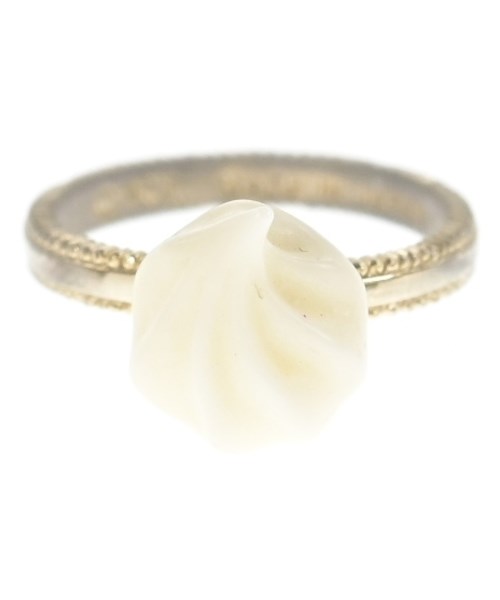 Q-pot.（キューポット）リング 白 サイズ:13号 レディース/2200623649138