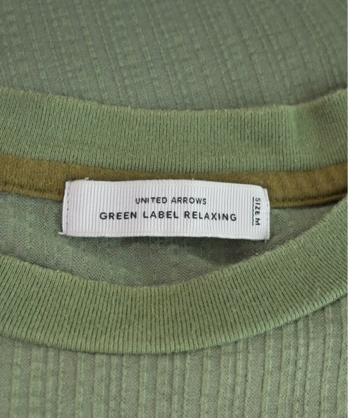 green label relaxing（グリーンレーベルリラクシング）Tシャツ・カットソー 緑 サイズ:M メンズ/2200476175051