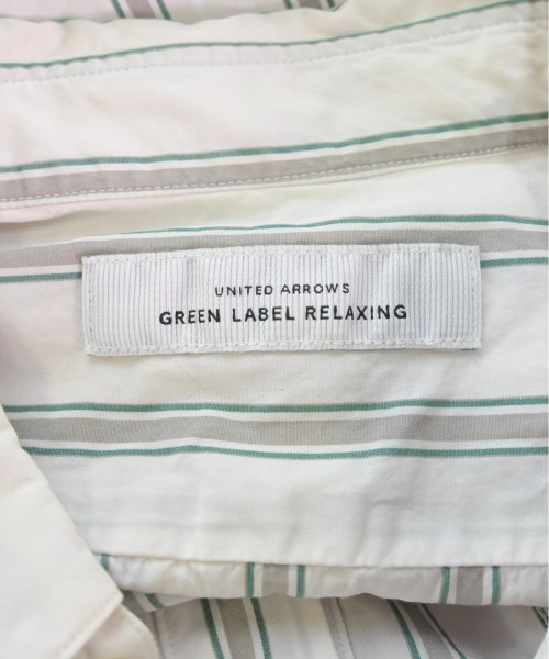 green label relaxing（グリーンレーベルリラクシング）カジュアルシャツ 白 サイズ:S メンズ/2200500808092