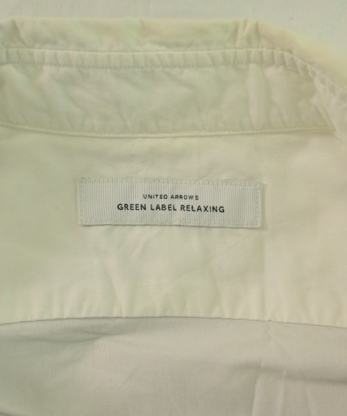 green label relaxing（グリーンレーベルリラクシング）カジュアルシャツ 白 サイズ:M メンズ/2200634515095