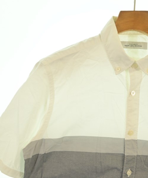 green label relaxing（グリーンレーベルリラクシング）カジュアルシャツ 白 サイズ:M メンズ/2200634515095