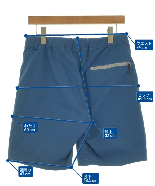 green label relaxing（グリーンレーベルリラクシング）ショートパンツ 青 サイズ:M メンズ/2200634515101