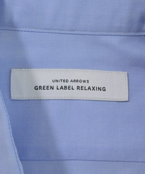 green label relaxing（グリーンレーベルリラクシング）ドレスシャツ 青 サイズ:41(XL位) メンズ/2200620014090