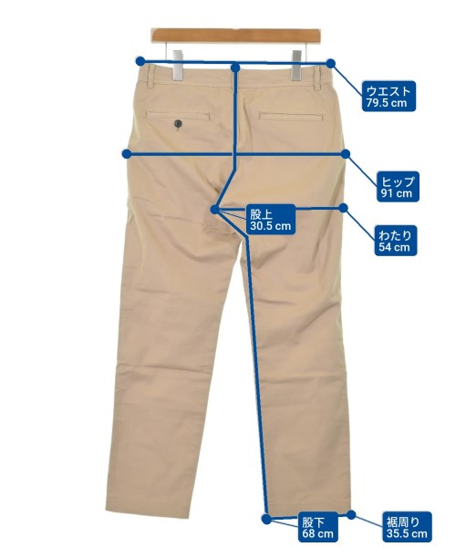 green label relaxing（グリーンレーベルリラクシング）チノパン ベージュ サイズ:L メンズ/2200620732062