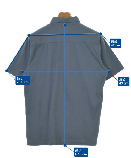 green label relaxing（グリーンレーベルリラクシング）ポロシャツ 青 サイズ:M メンズ/2200620732093