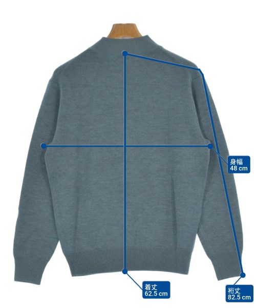 green label relaxing（グリーンレーベルリラクシング）ニット・セーター 青 サイズ:S メンズ/2200629351035