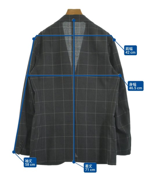 green label relaxing（グリーンレーベルリラクシング）カジュアルジャケット グレー サイズ:46(M位) メンズ/2200634035043