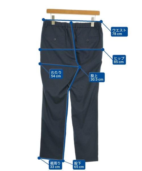 green label relaxing（グリーンレーベルリラクシング）スラックス 紺 サイズ:M メンズ/2200619484033