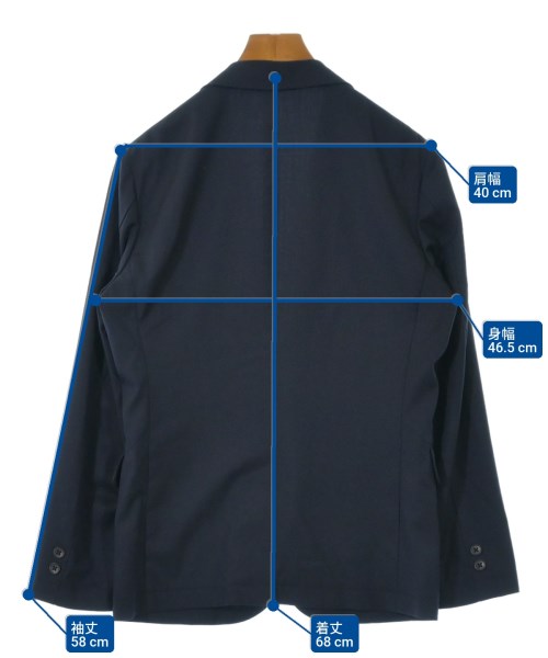 green label relaxing（グリーンレーベルリラクシング）テーラードジャケット 紺 サイズ:S メンズ/2200619484040