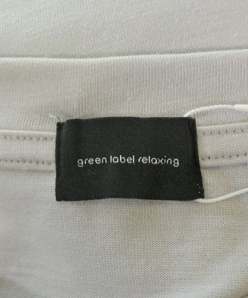 green label relaxing（グリーンレーベルリラクシング）Tシャツ・カットソー グレー サイズ:L メンズ/2200630212073