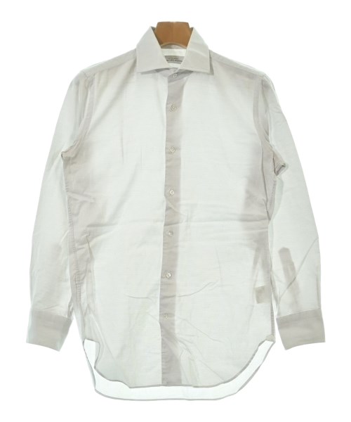 green label relaxing(グリーンレーベルリラクシング)カジュアルシャツ グレー サイズ:37(XS位)/2200637821070