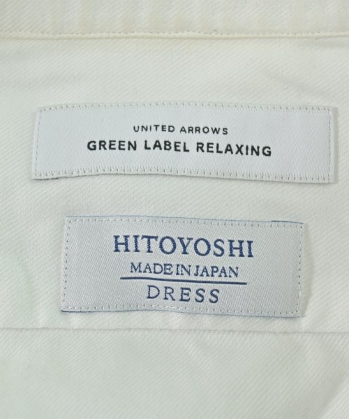 green label relaxing（グリーンレーベルリラクシング）カジュアルシャツ 白 サイズ:37(XS位) メンズ/2200637821087