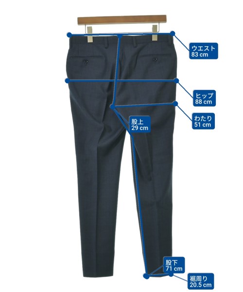 green label relaxing（グリーンレーベルリラクシング）スラックス 紺 サイズ:80(L位) メンズ/2200622465043